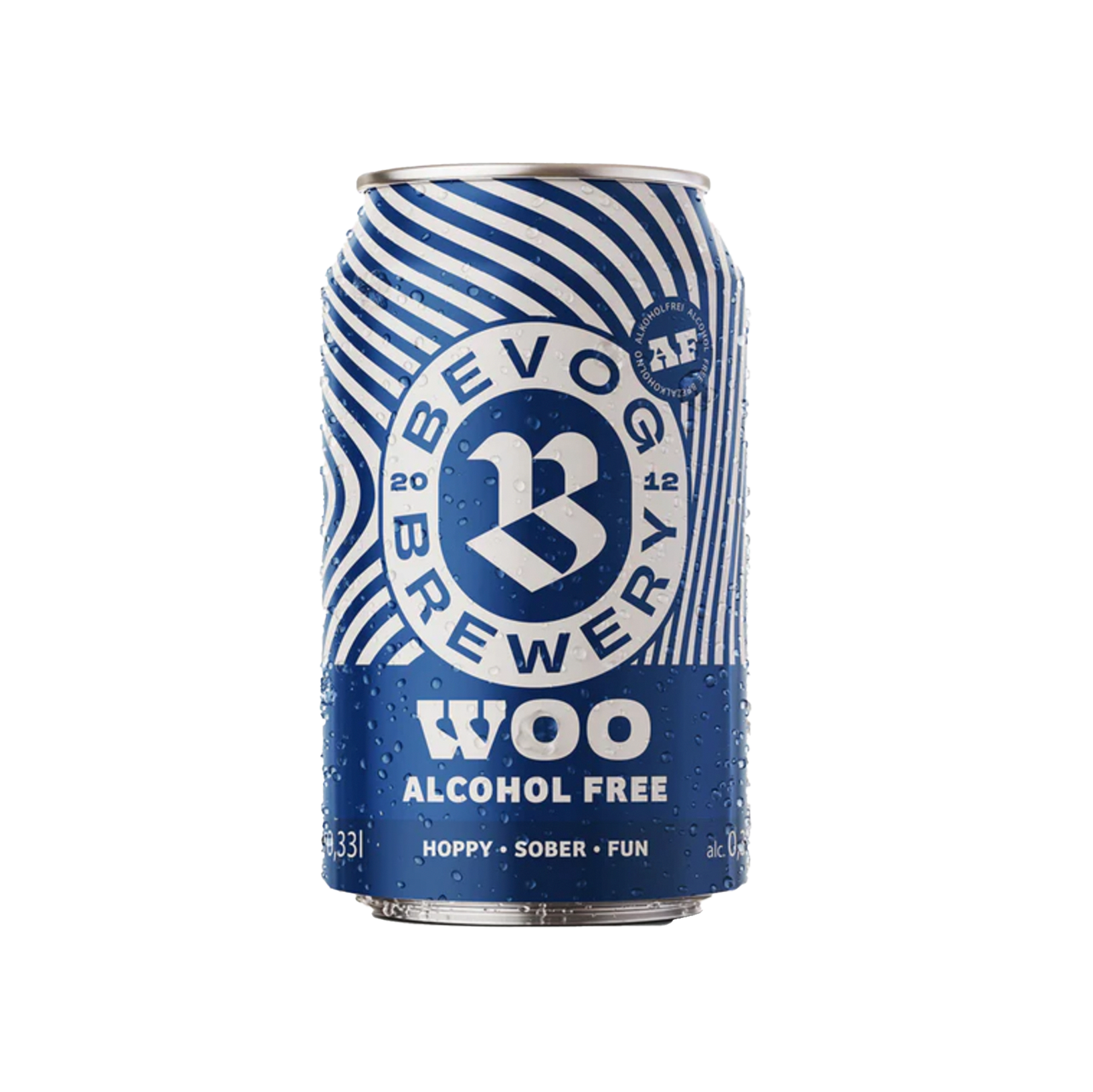 Ein Produktbild von Woo- Alkoholfreies Bier